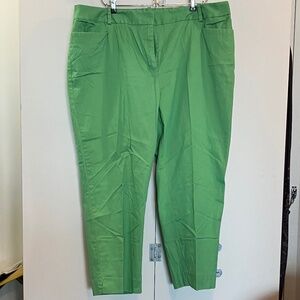 🎉 Talbots Woman Women's Heritage Cropped Green Pants